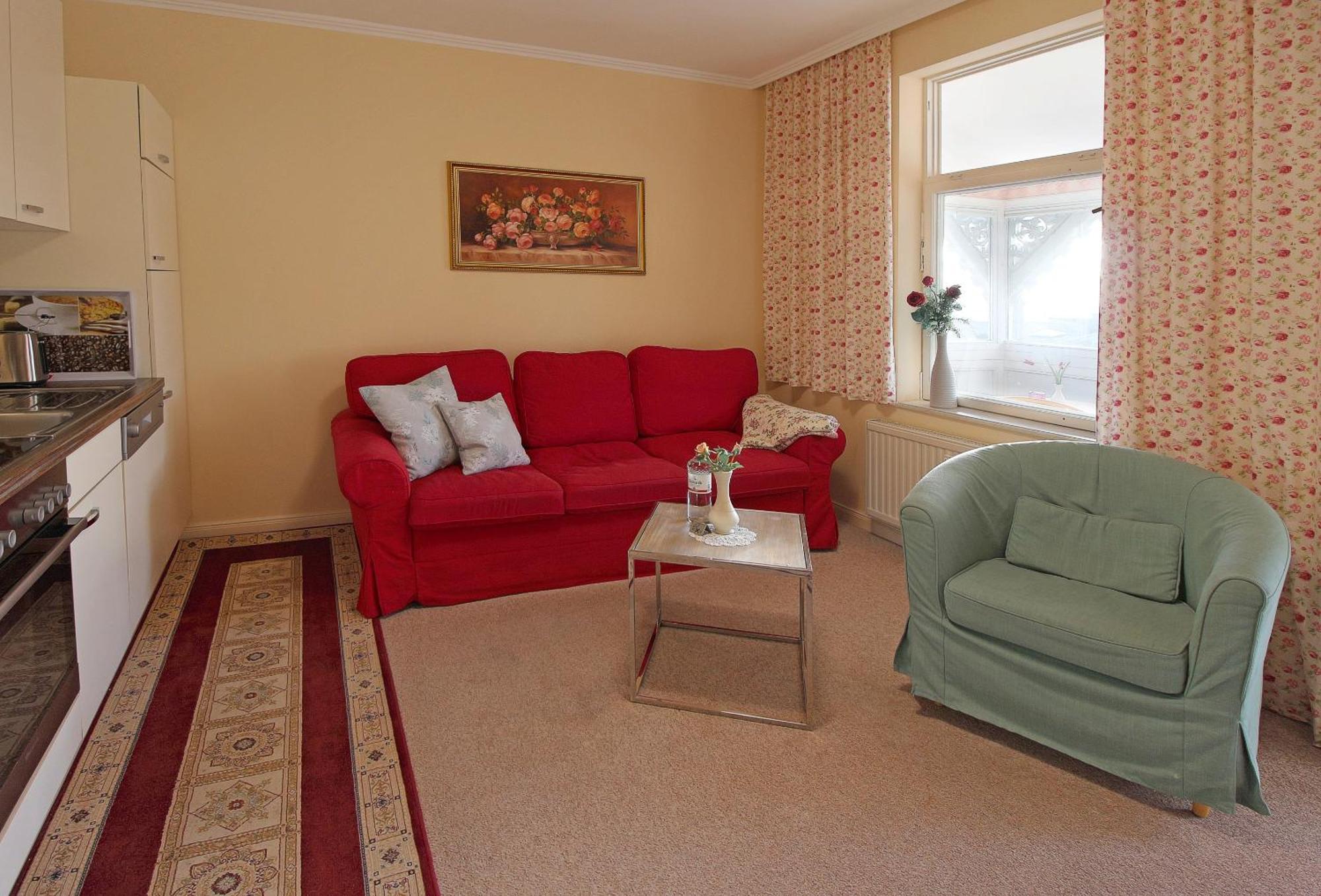 Villa Ostseelilie - Appartements Mit Balkon Und Meerblick Sassnitz Szoba fotó